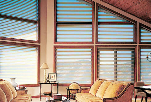 Окна-трапеции