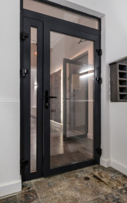 white empty corridor for room office in interior of modern apartments, office or clinic